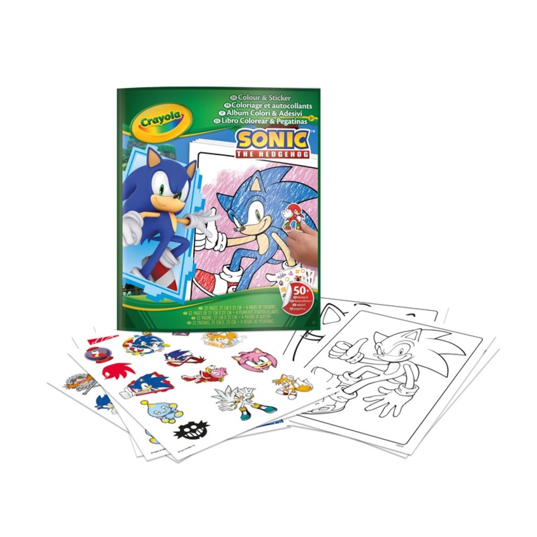 Album Colour & sticker   SonicPackaging with contents