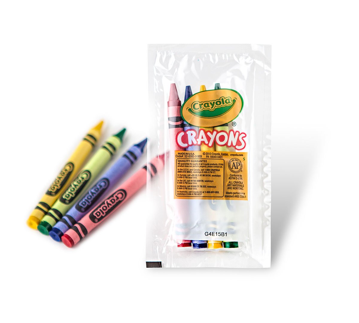 360 Pack Bulk Case of 4 Count Crayons