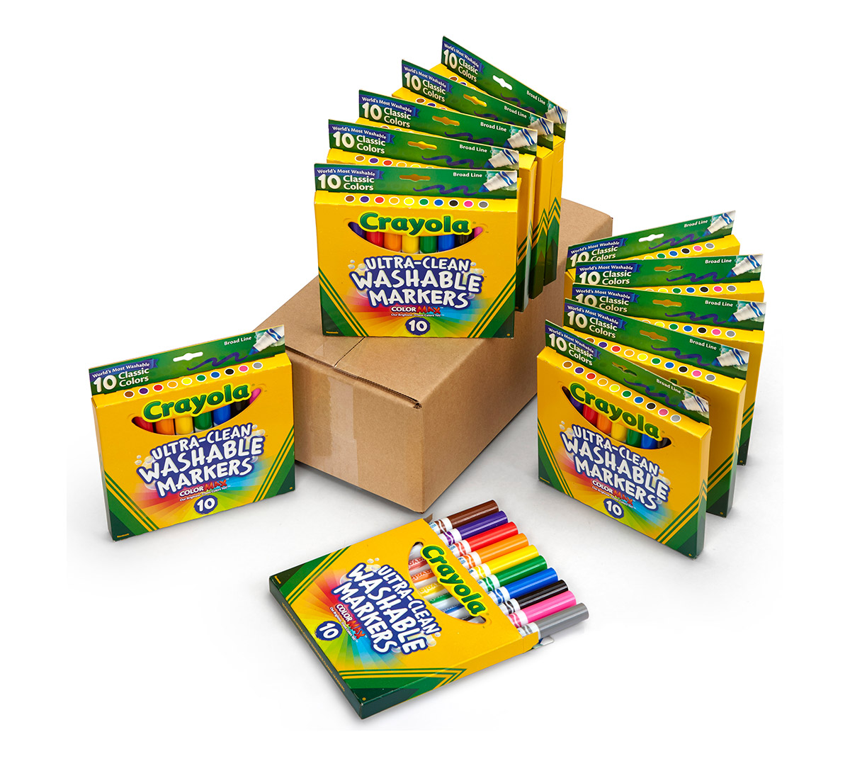 Ultra Clean Washable Markers 12 pack with packaging
