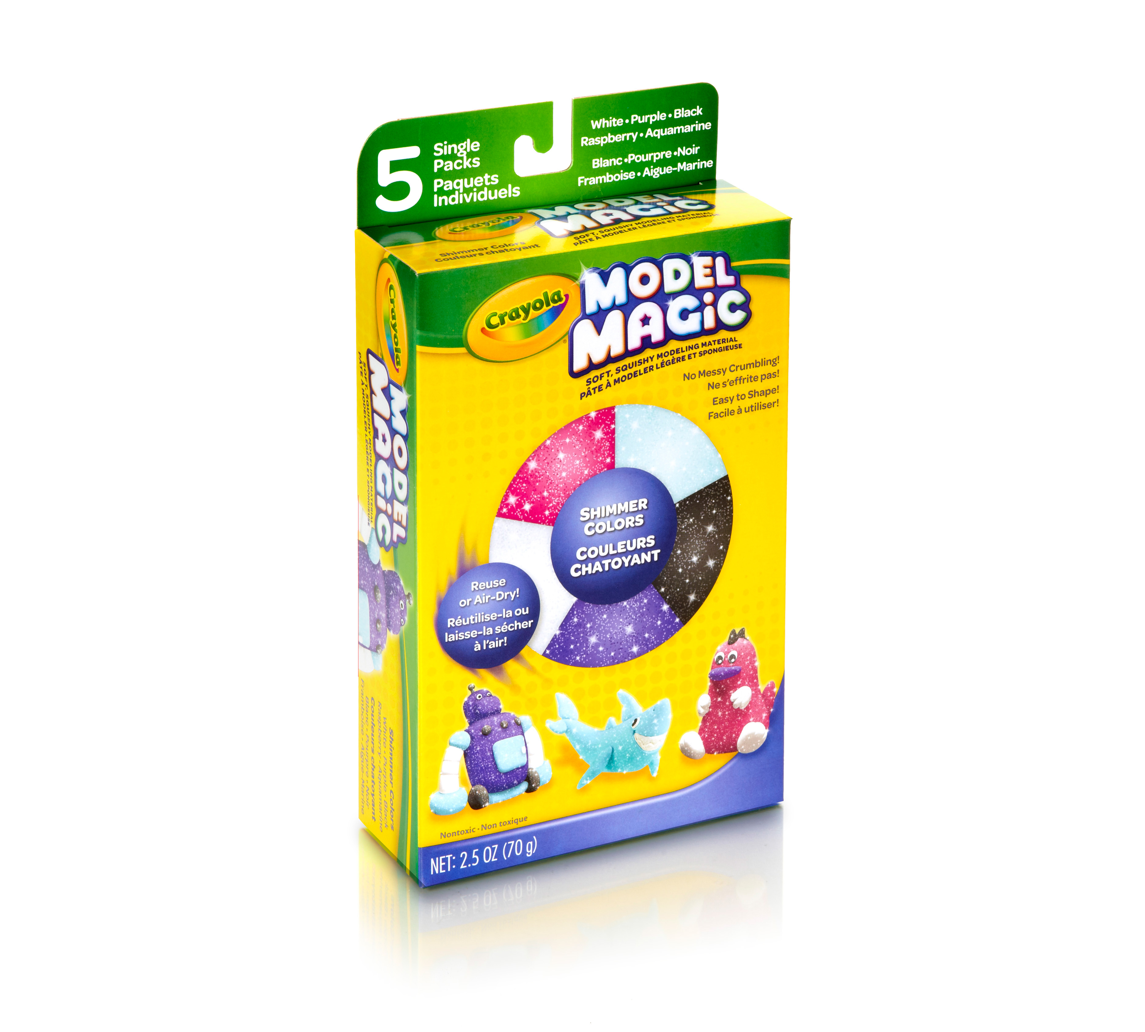 Model Magic Shimmer Colors