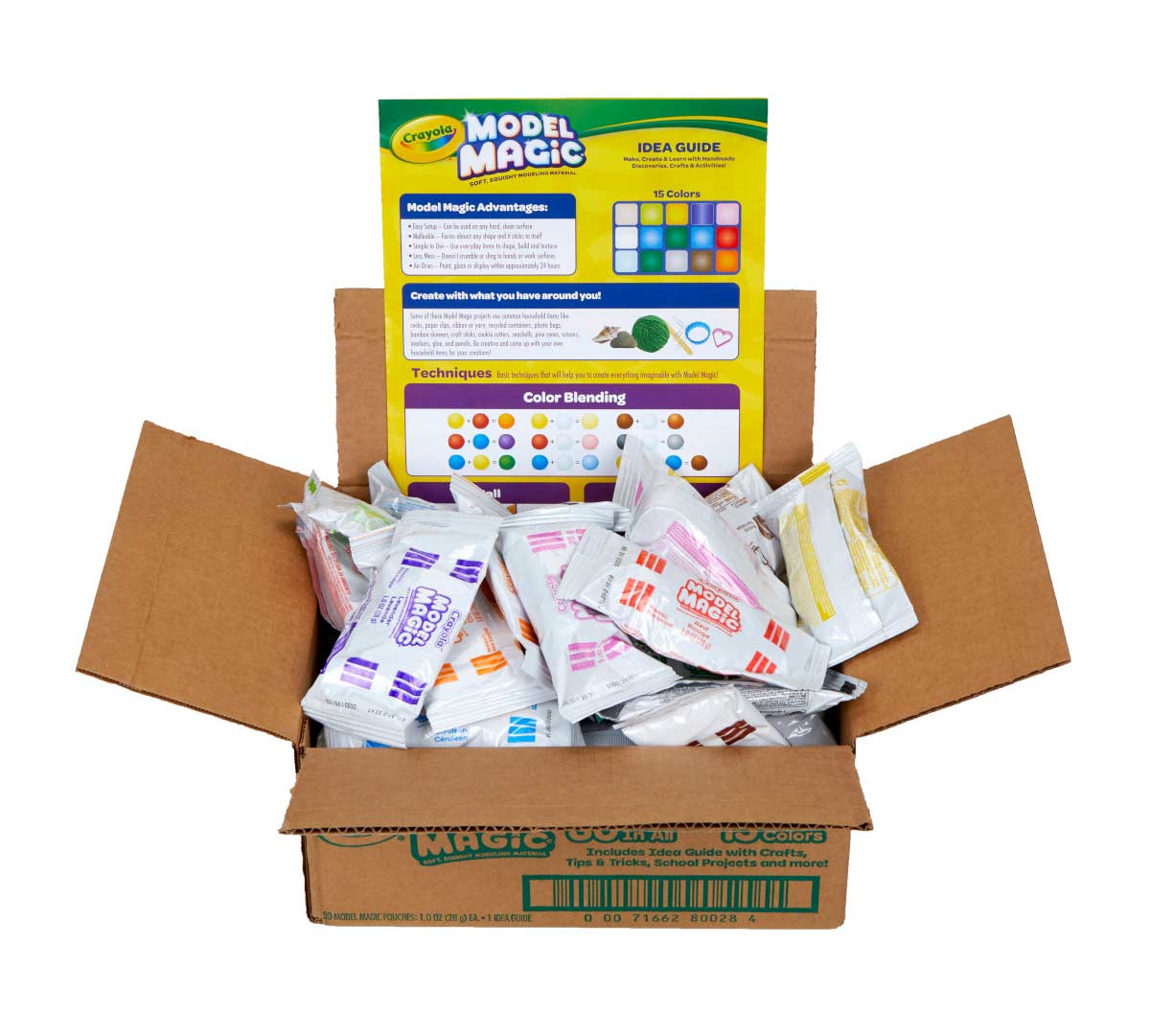 Model Magic 30 Pouch Bulk Pack contents and packaging