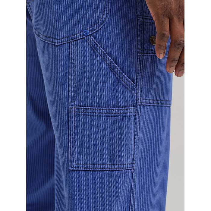 Crayola x Lee Men's Limited Edition Colors Loose Straight Carpenter Pant. side view.