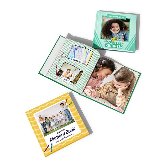 Crayola X Mixbook Photo Book Collection