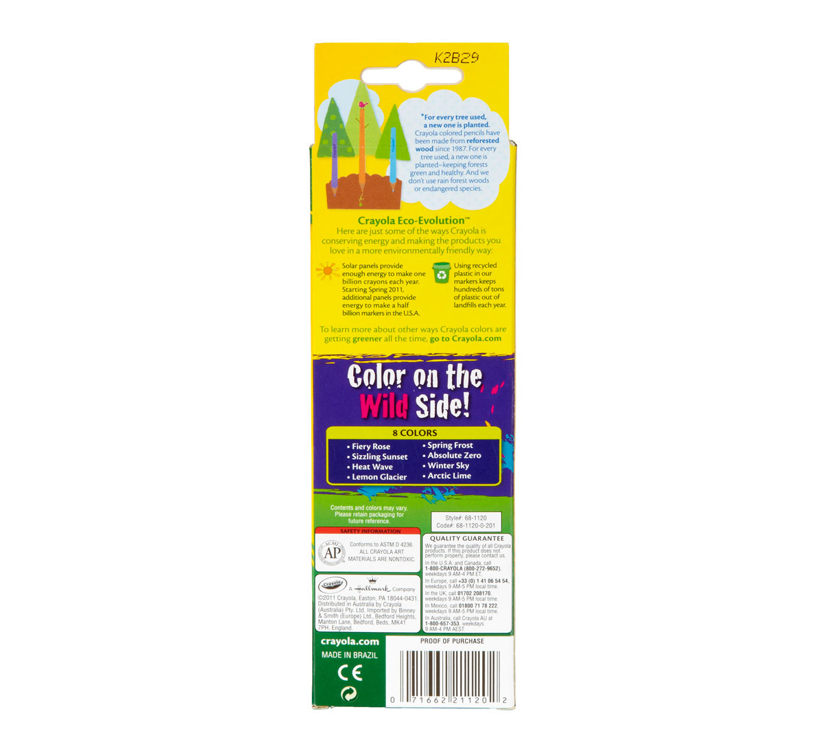 eXtreme colors Colored Pencils  8 Count