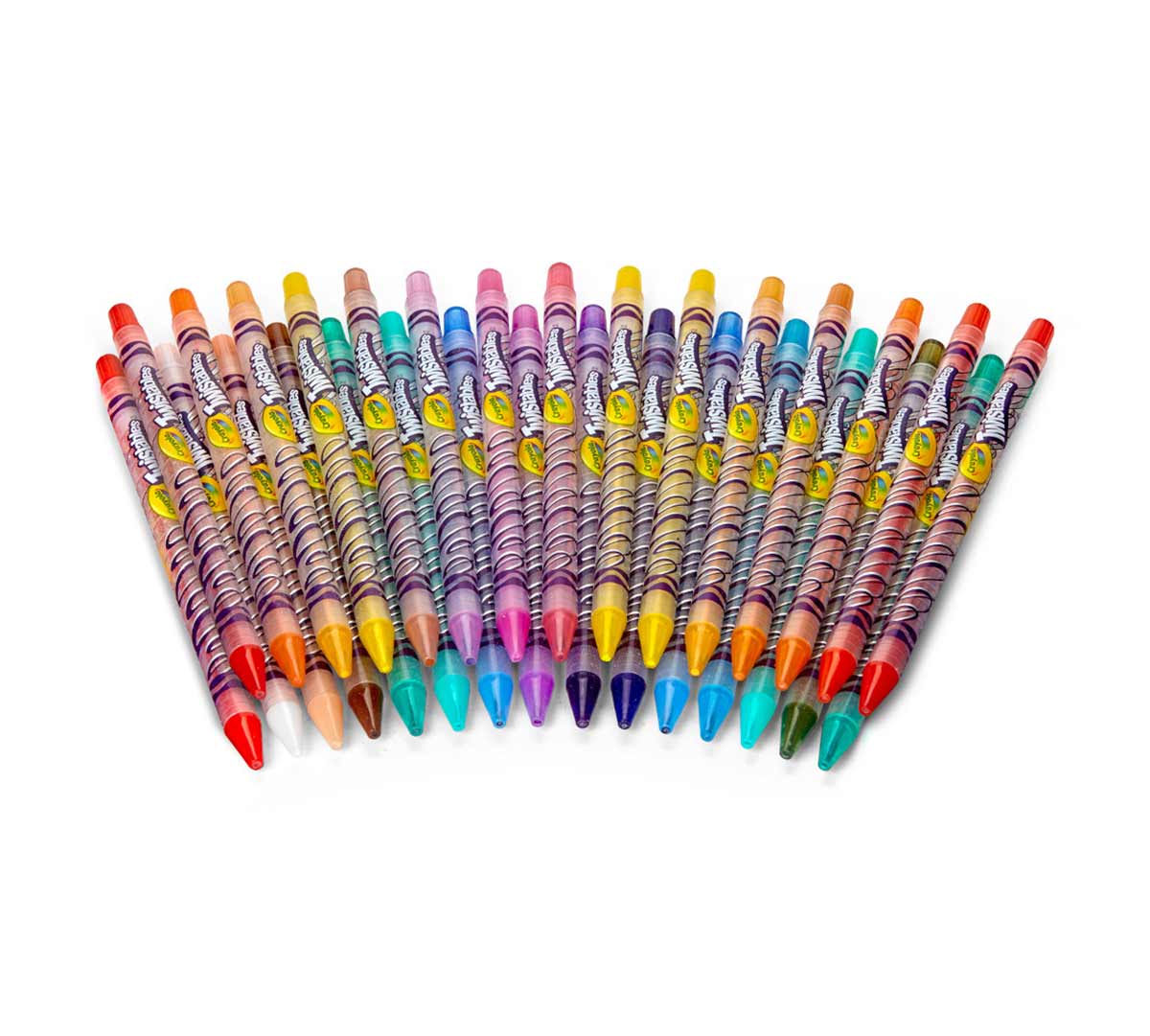 Twistables Coloured Pencils, Pack of 30 contents