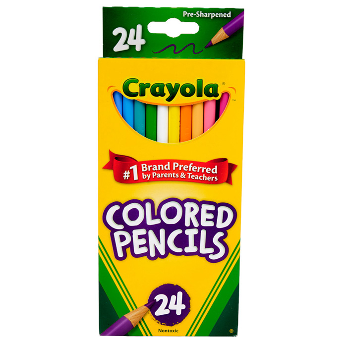 Colored Pencils  24 Count