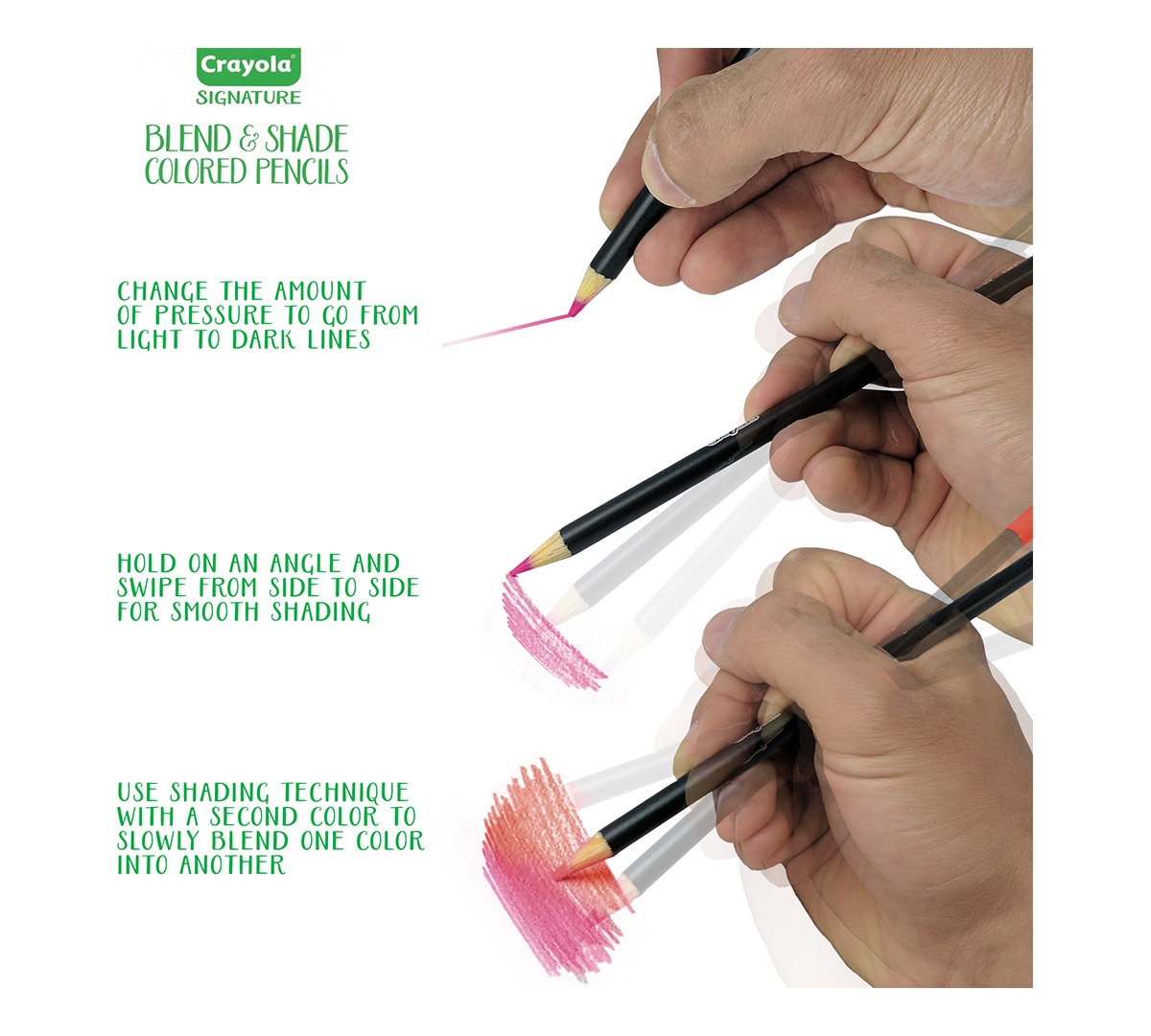 Signature Series Blend and Shade Colored Pencils Technique