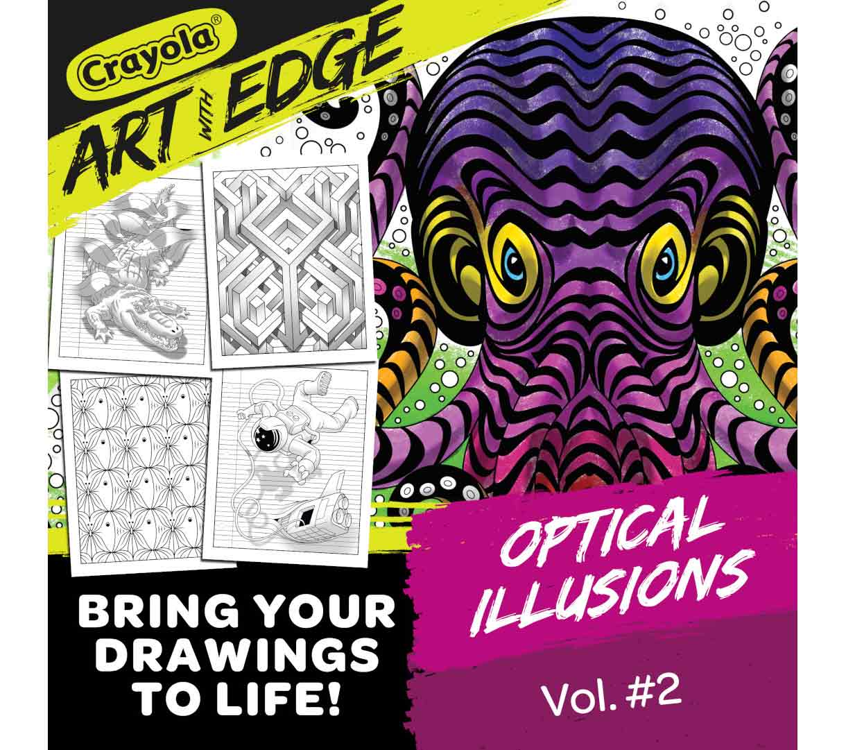 Crayola Art With Edge, Optical Illusions Volume 2