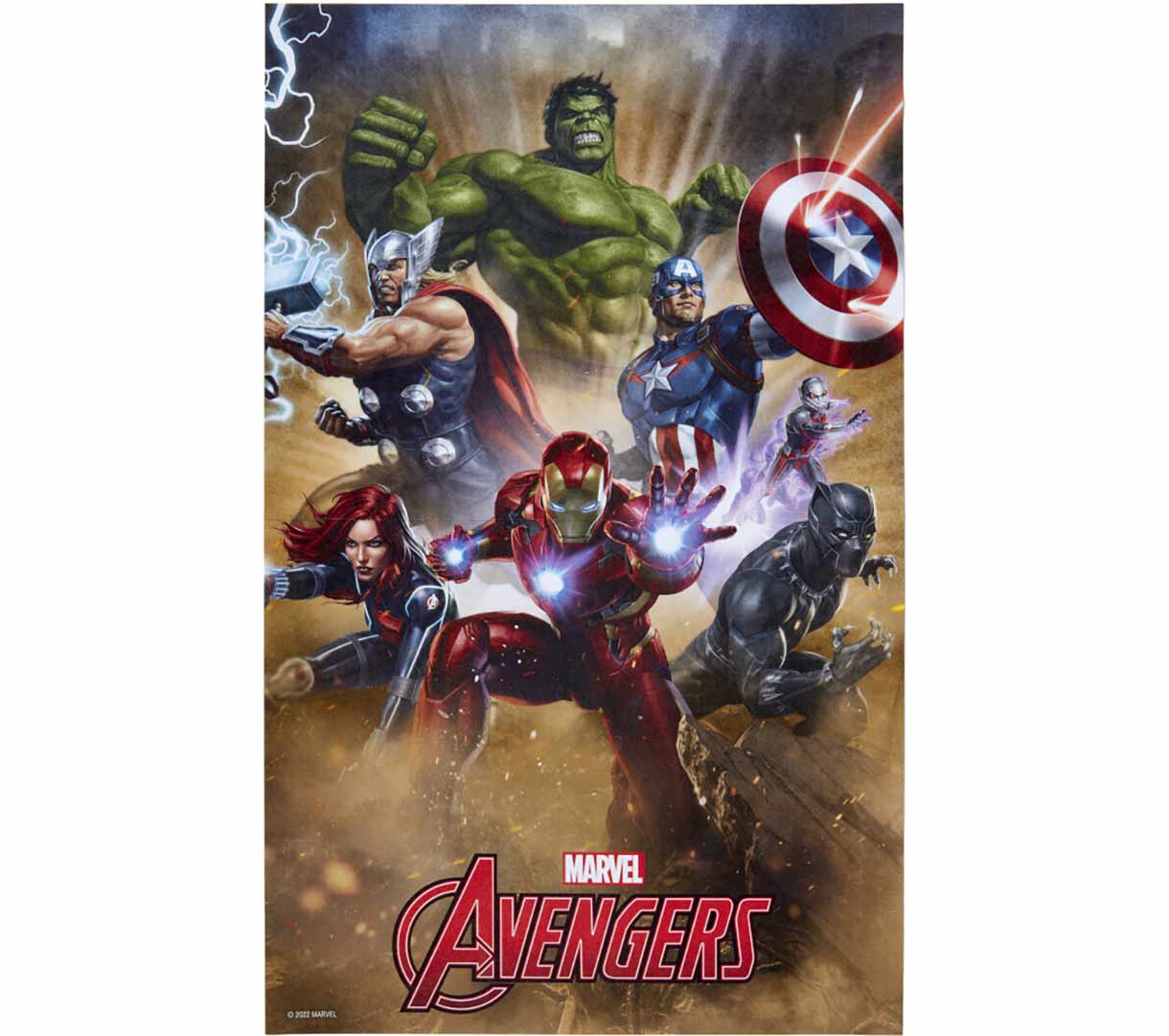 Art with Edge Marvel Avengers Infinity War & Endgame Coloring Book poster.
