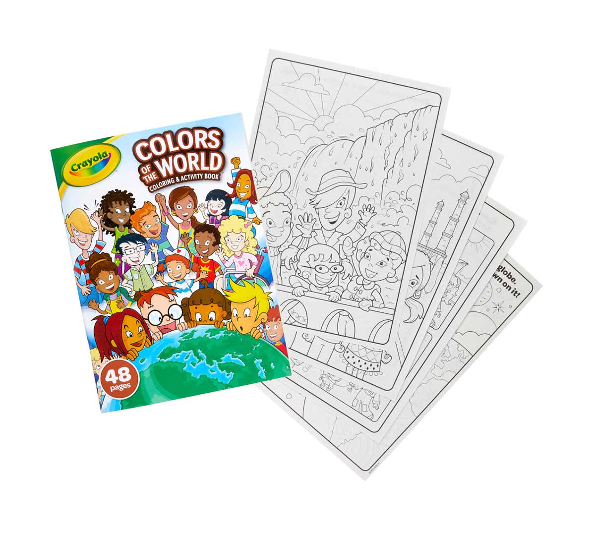 Colors of the World Coloring Book