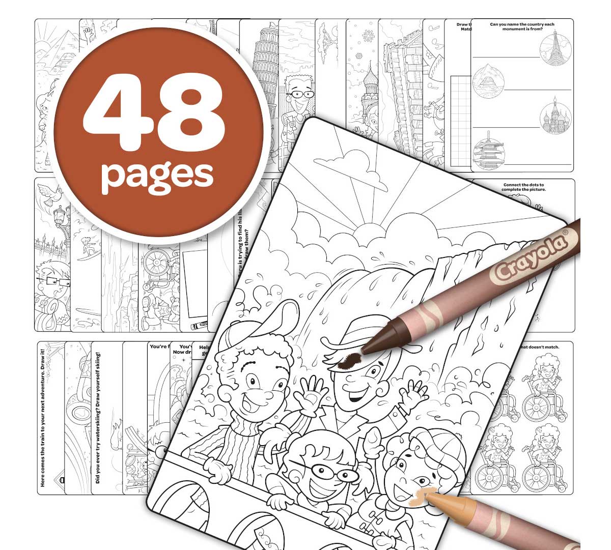 Colors of the World Coloring Book