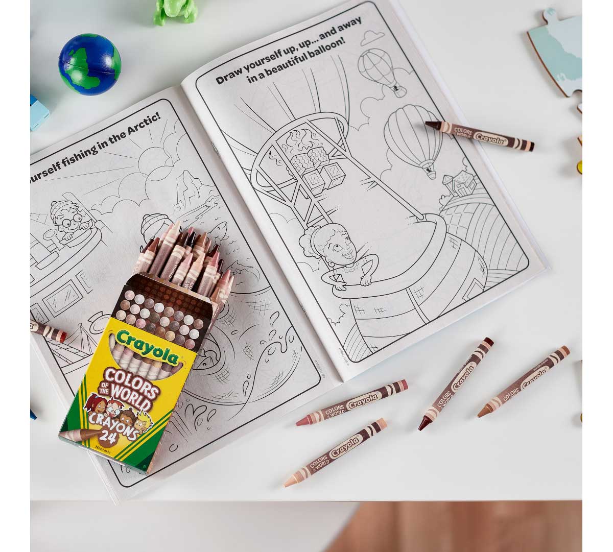 Colors of the World Coloring Book
