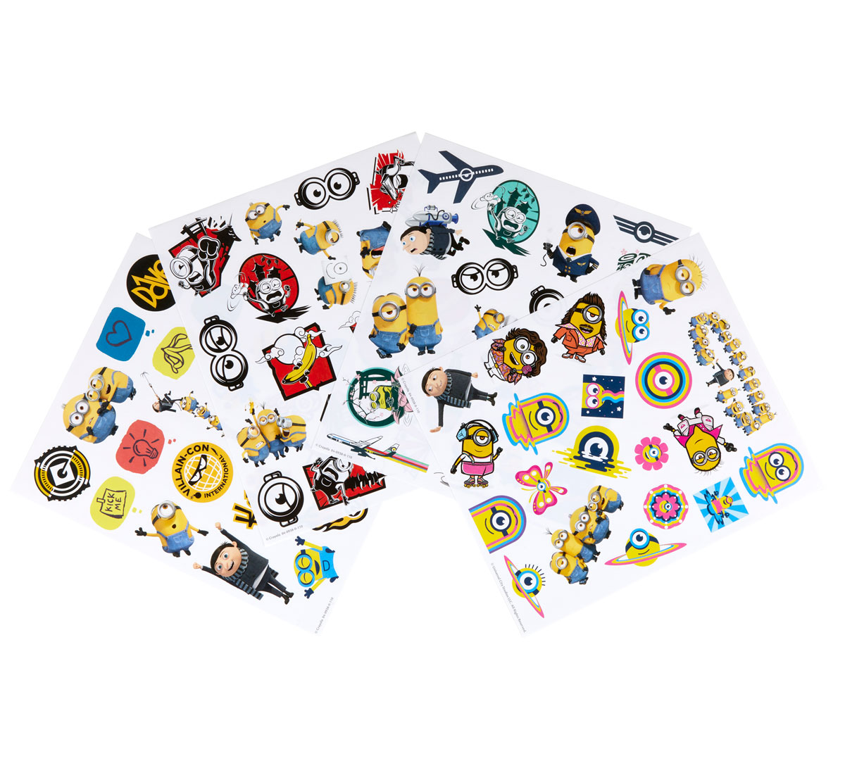 Minions 2 Color & Sticker Set Stickers