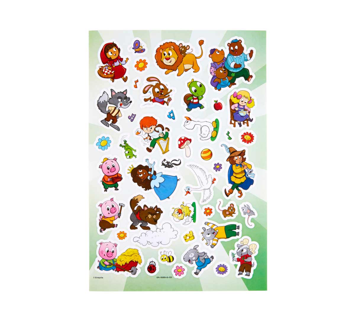 Fairy Tales Coloring Book stickers