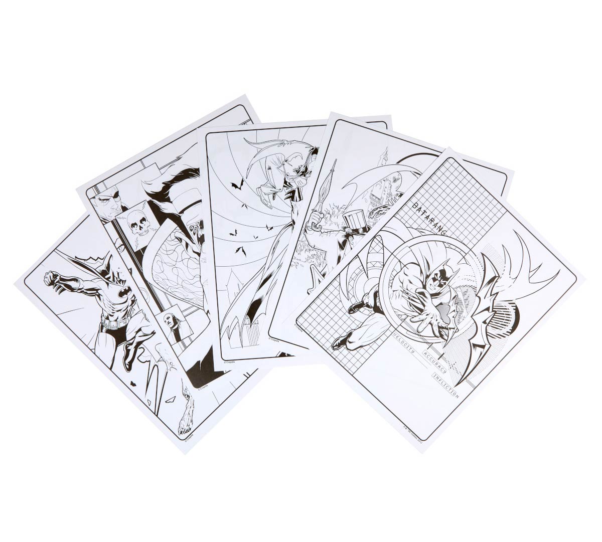 Batman Coloring Pages select pages