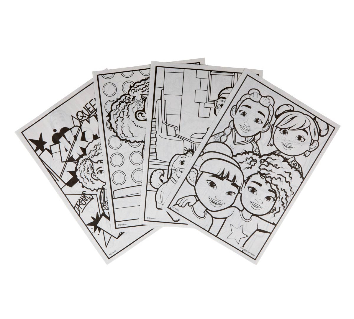 Karma's World Coloring Book select pages