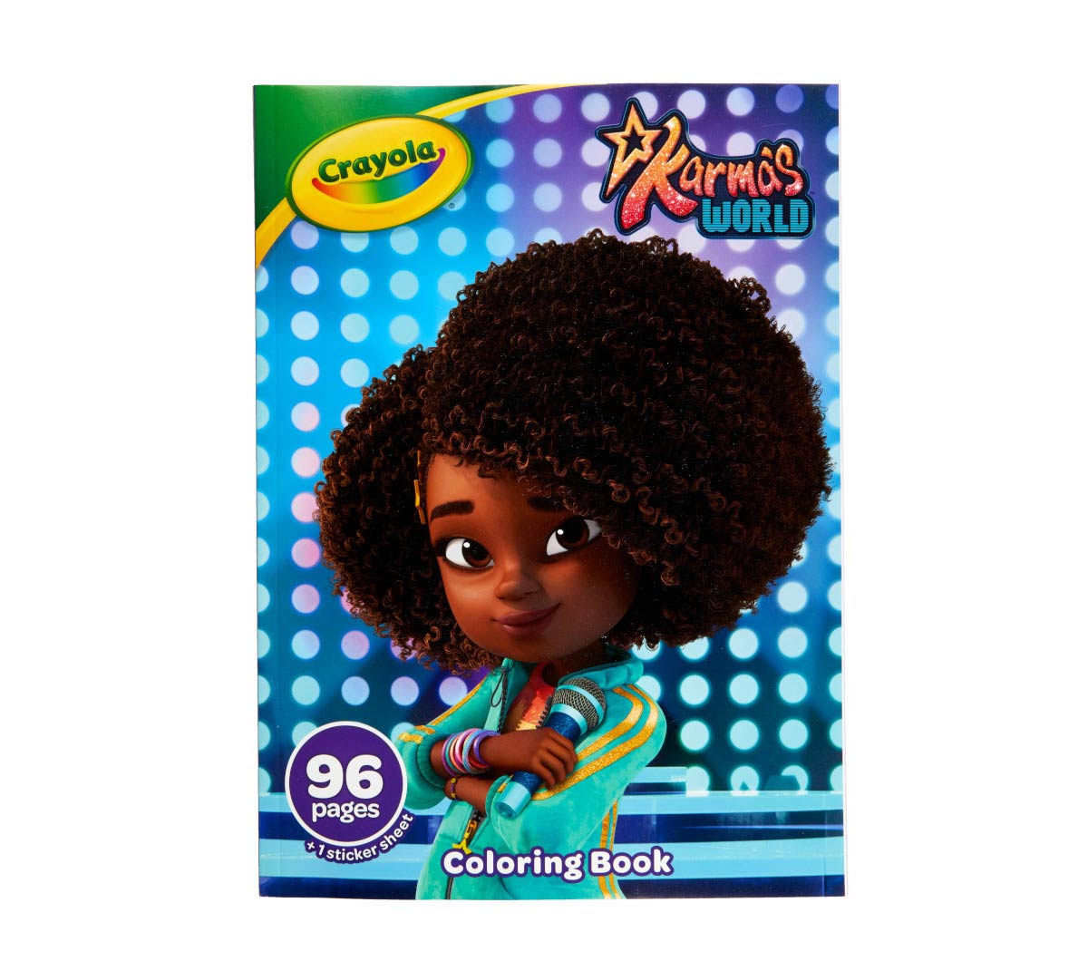 Karma's World Coloring Book front view