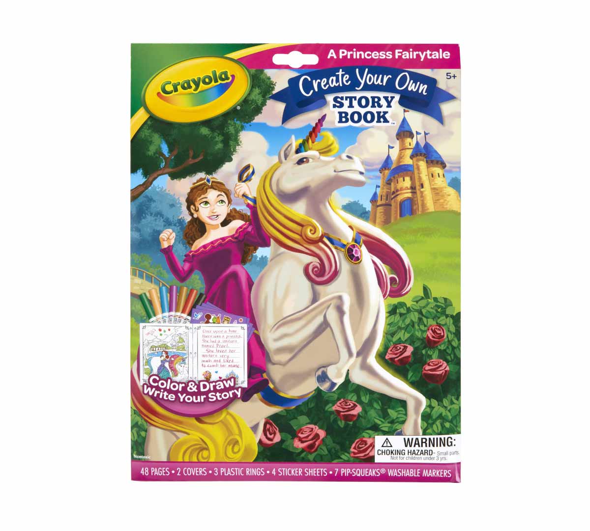 Create Your Own Storybook  A Princess Fairytale front view.
