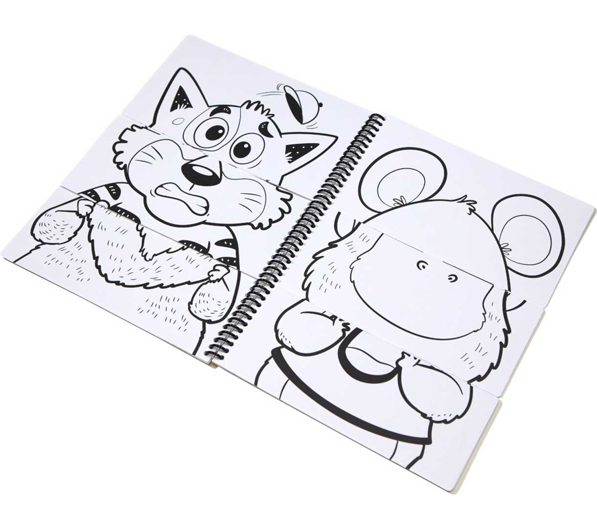 Today I Feel Mix & Match Flip Book inside pages.