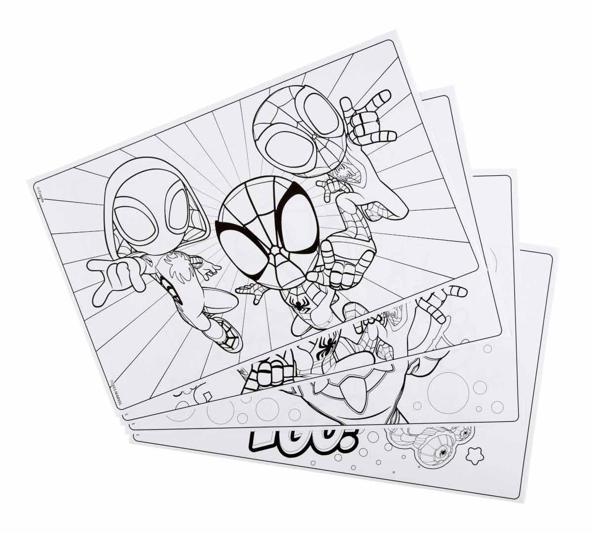 Spidey & His Amazing Friends Giant Coloring Pages