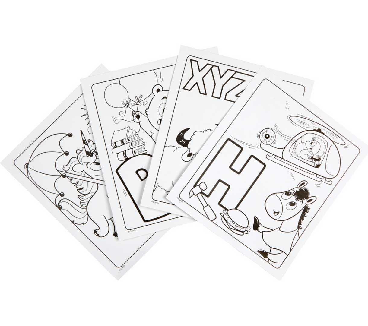 Color Wonder Mess Free Alpha Pets Coloring Pages & Markers select coloring pages.