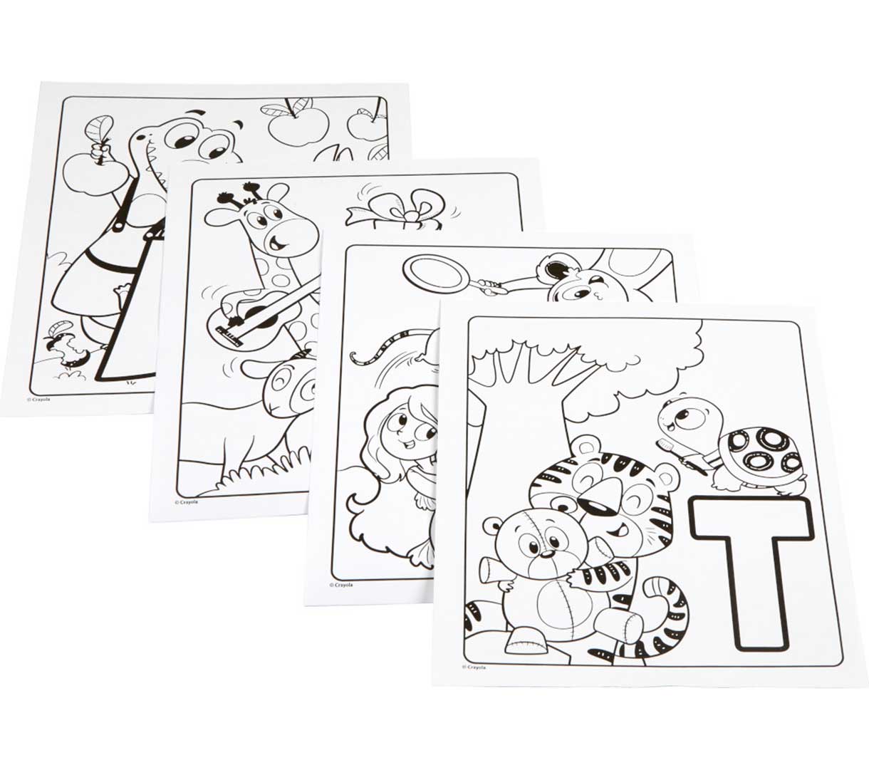 Color Wonder Mess Free Alpha Pets Coloring Pages & Markers select coloring pages.