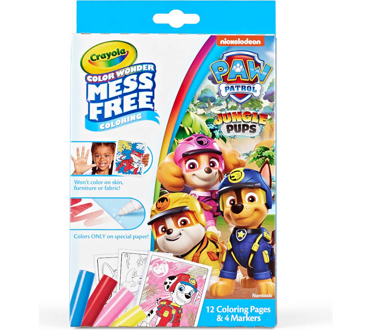 Color Wonder Mini Box Set  Paw Patrol front view.
