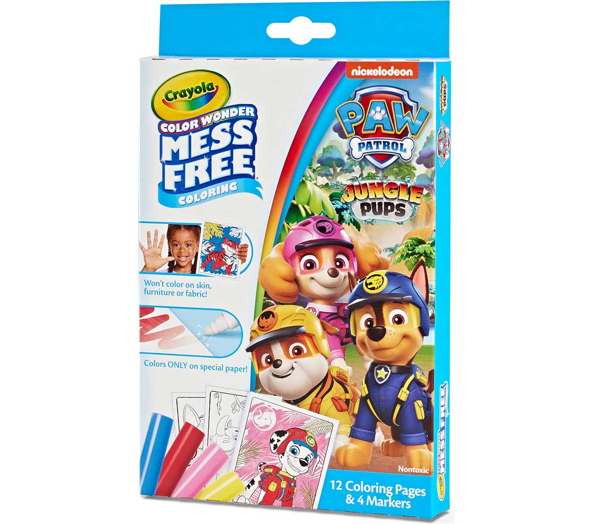 Color Wonder Mini Box Set  Paw Patrol right side view.