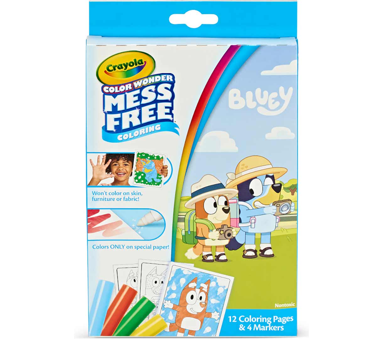 Color Wonder Mini Box Set  Bluey front view.