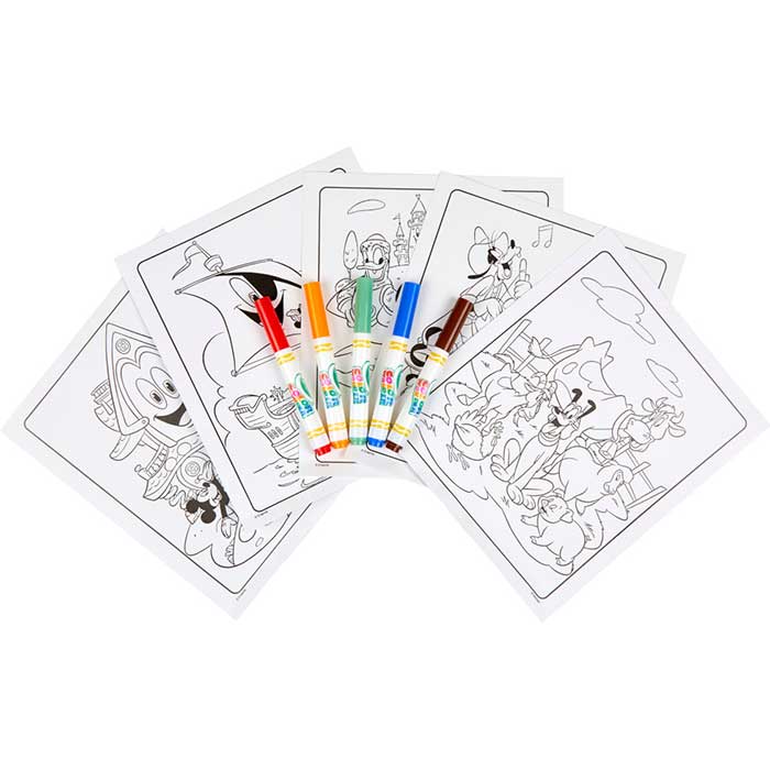 Color Wonder Mess Free Mickey Mouse Funhouse Coloring Pages & Markers select coloring pages