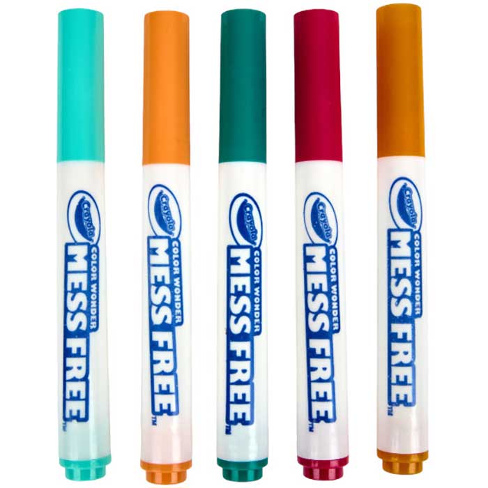 Color Wonder Mess Free Disney Princess Glitter Coloring Pages & Markers. Markers, colors may vary.