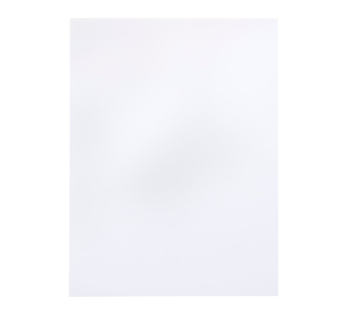 Premium White Construction Paper  50 sheets single sheet