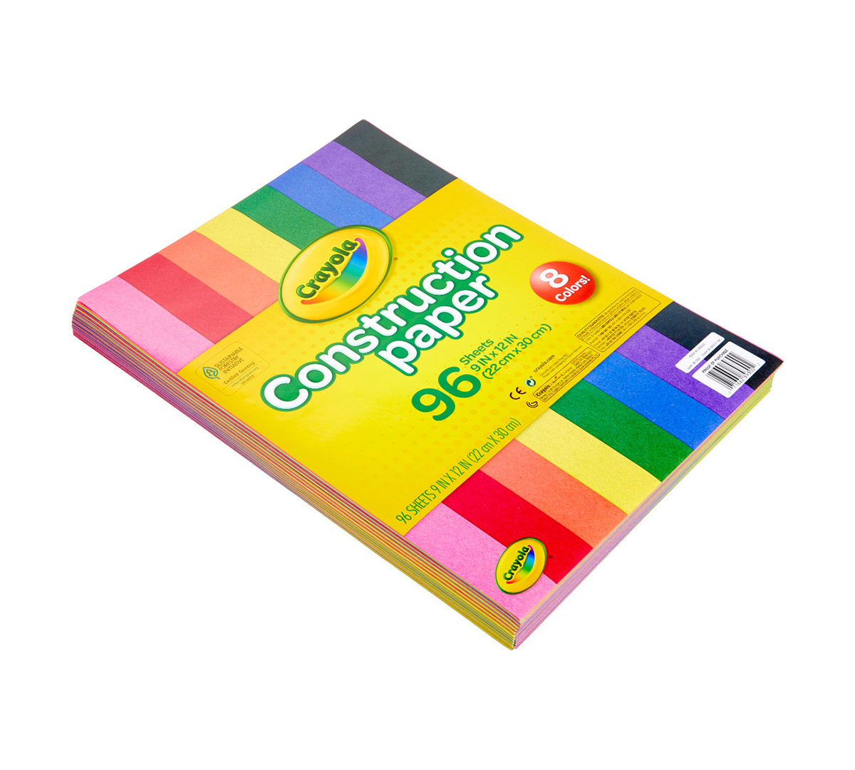 Construction Paper  96 Count Front View