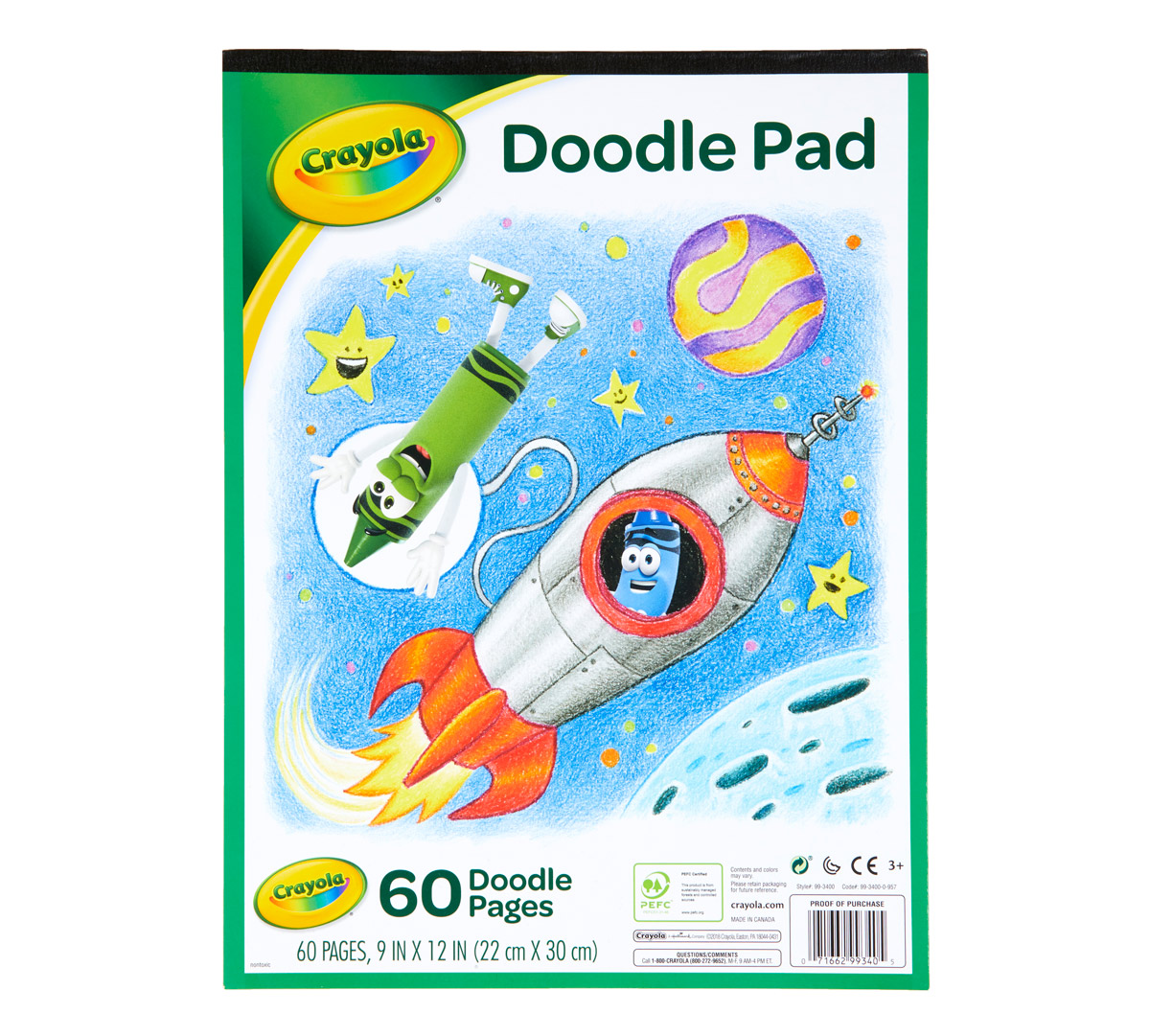 Doodle Pad Front View