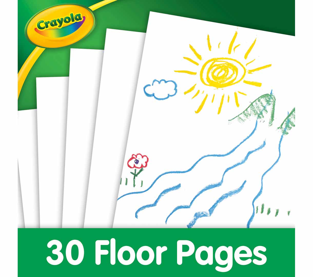 Giant Paper Pad  30 sheets. 30 Floor Pages.