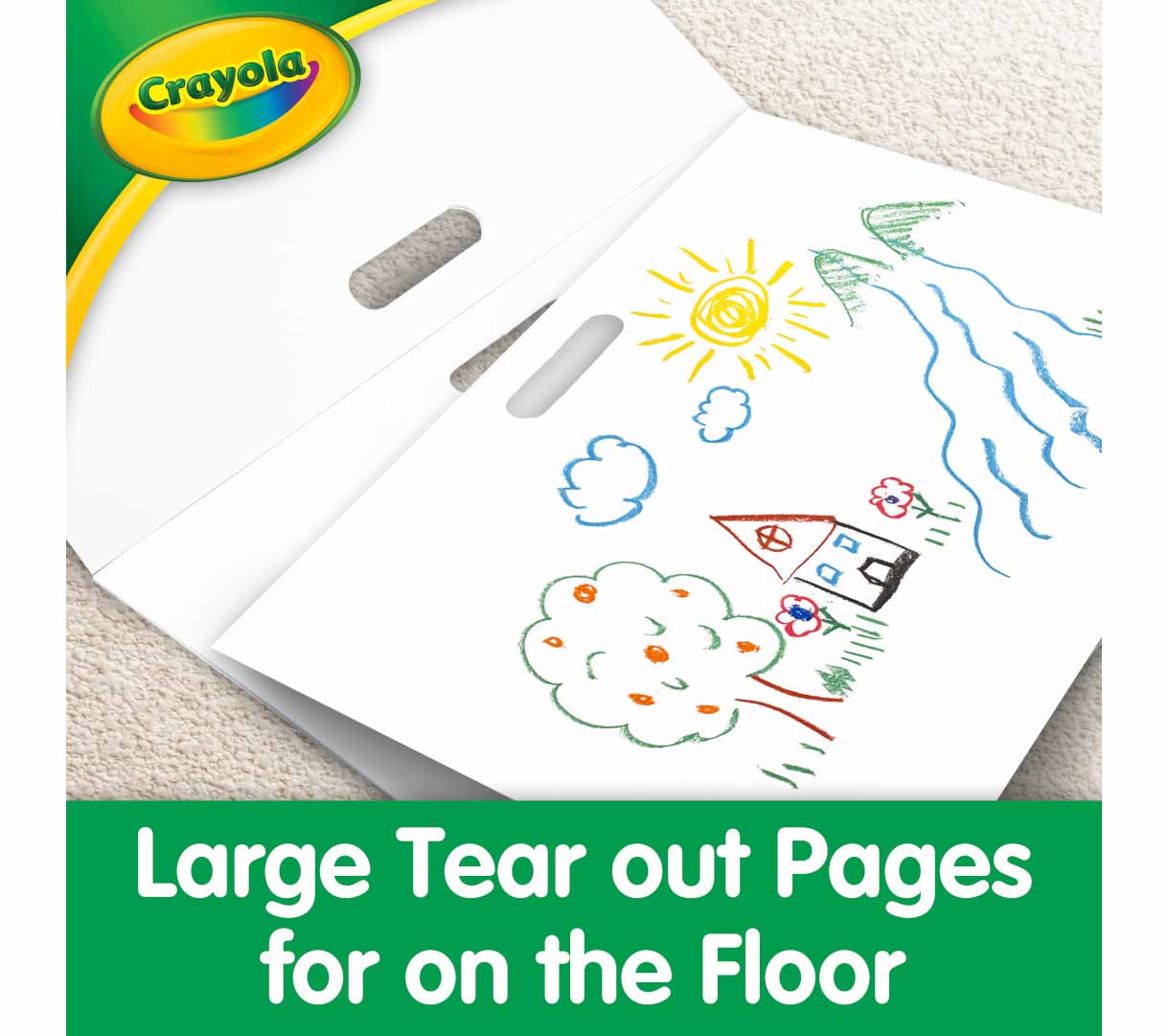 Giant Paper Pad  30 sheets. Large tear out pages for on the floor.
