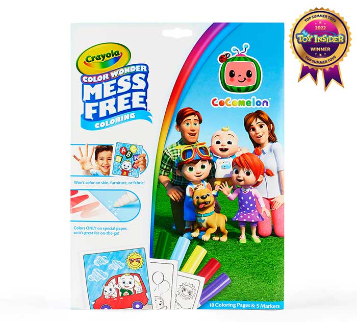 Color Wonder Foldalope Cocomelon front view