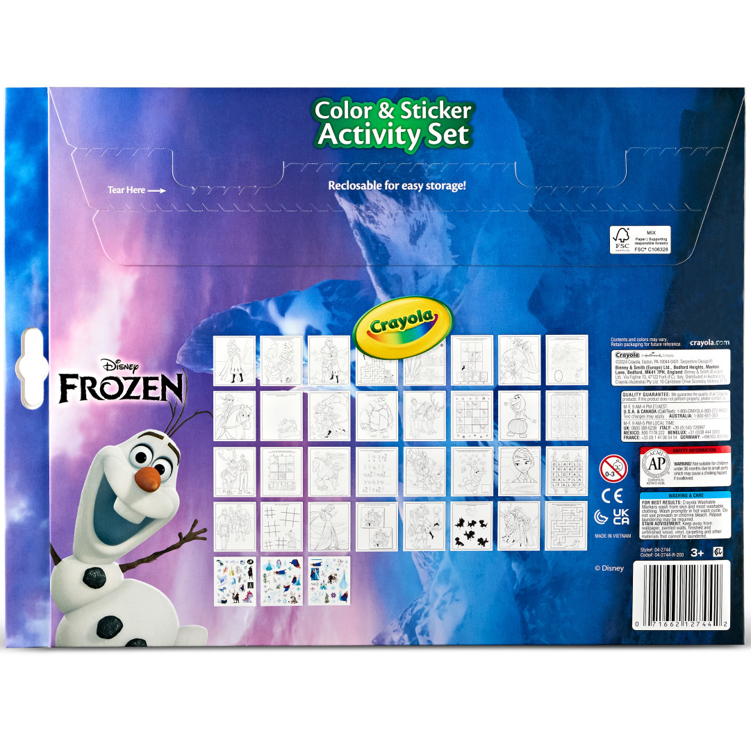 Crayola® Color and Sticker Activity Set - Frozen