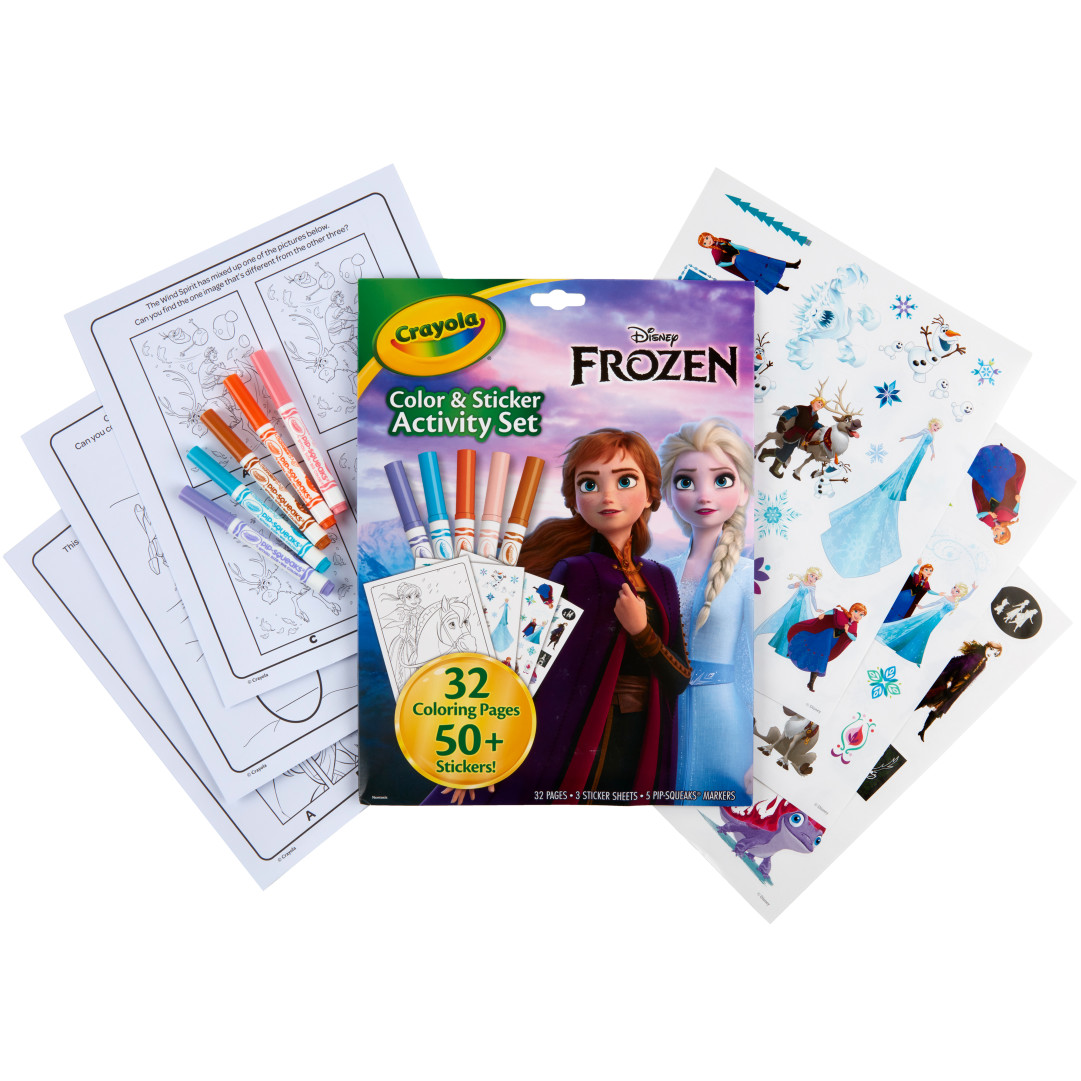 Crayola® Color and Sticker Activity Set - Frozen