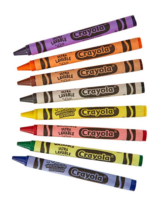 Ultra-Clean Washable Crayons, 24 Count select contents.