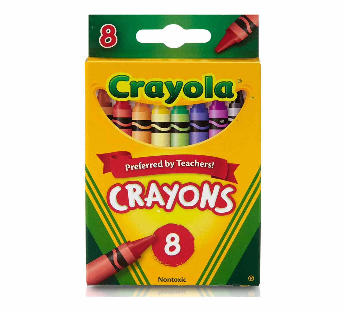 メルカラー　クレイジージャーニー　8 Crayola Jumbo Crayons for Toddlers - 8 Count