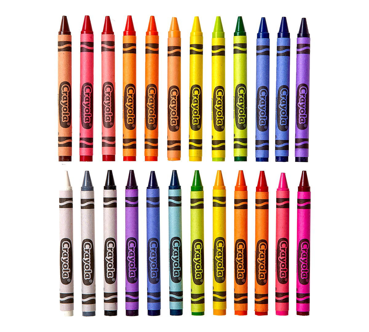 Classic Crayons  24 count contents