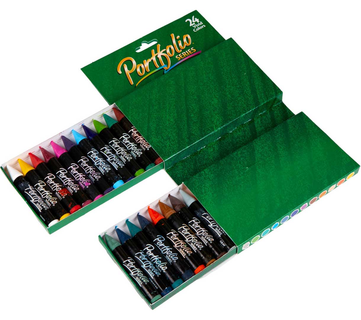 Portfolio Series Water Soluble Oil Pastels, 24 count inner packaging.