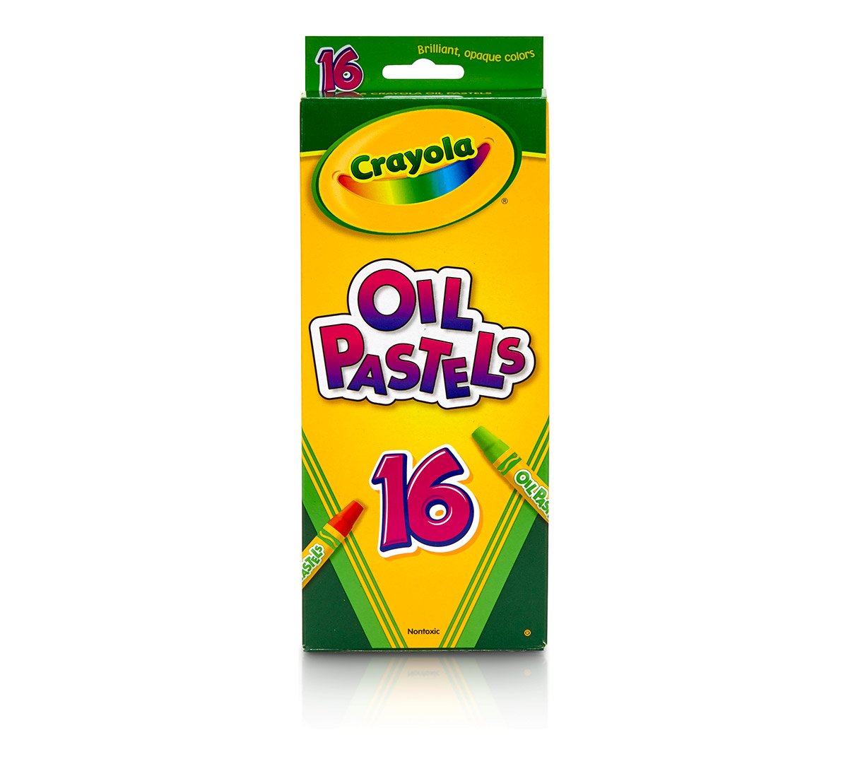 Oil Pastels  16 count front view