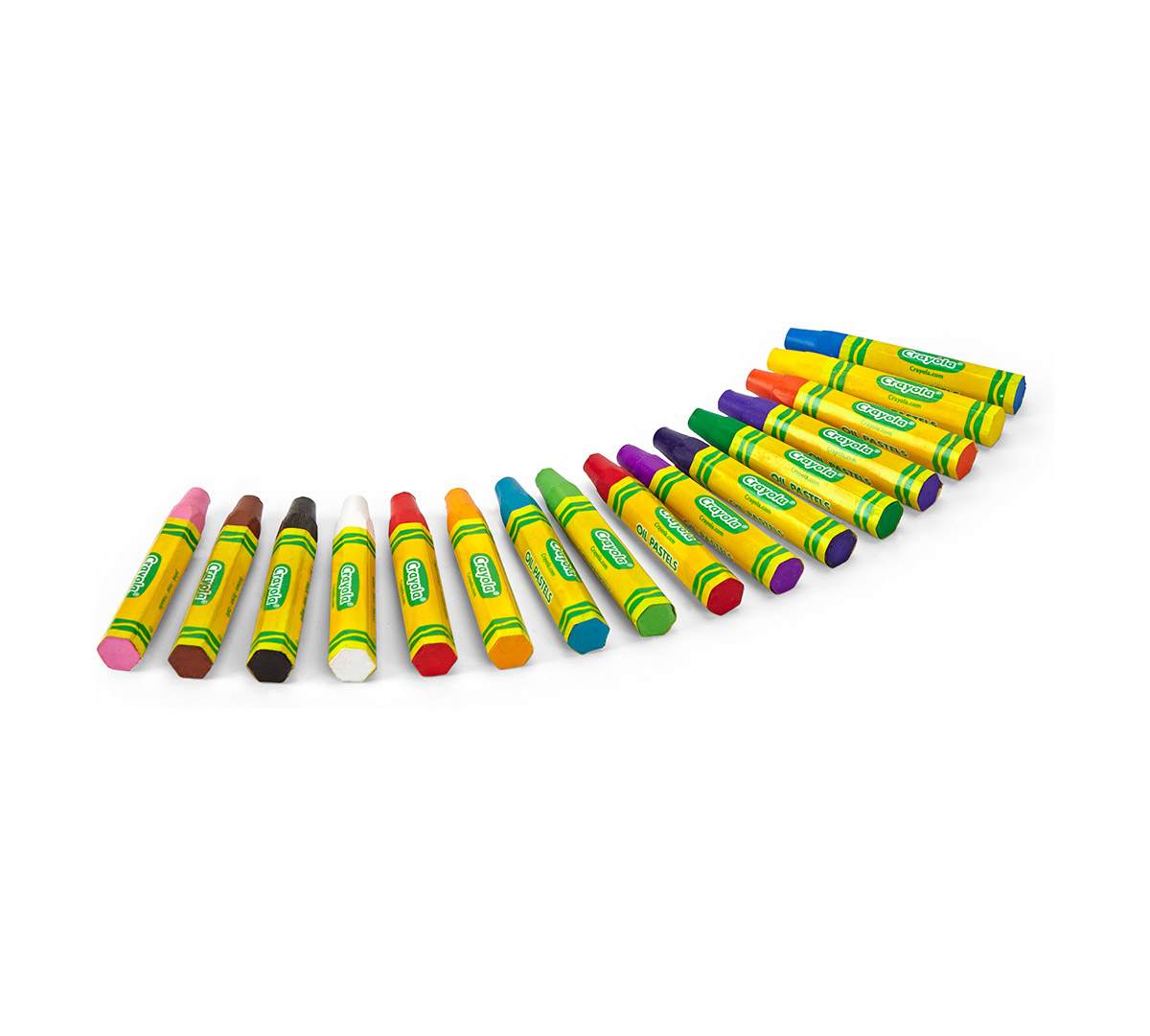 Oil Pastels  16 count contents