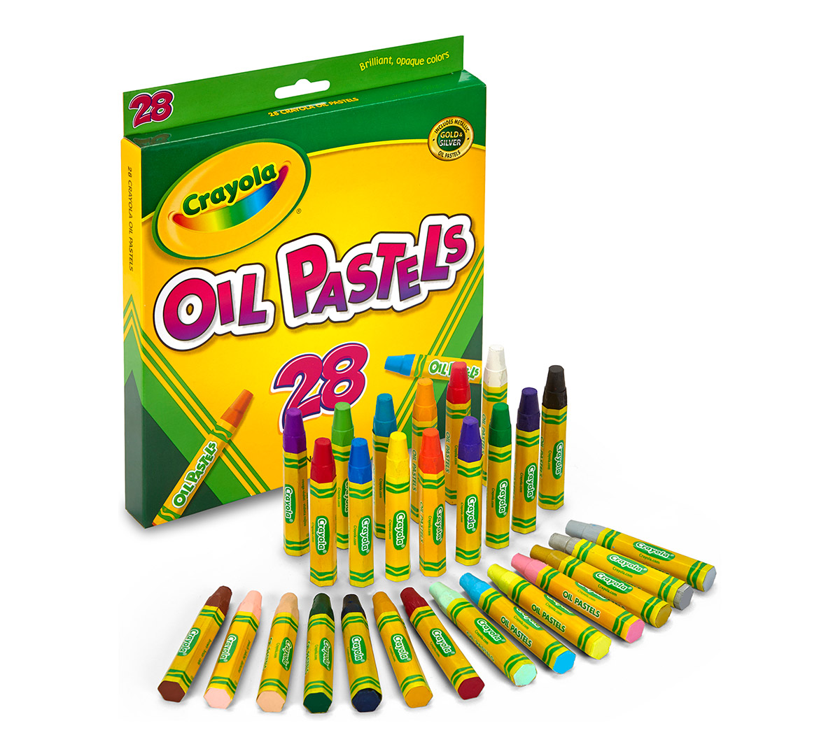 Oil Pastels  28 Count
