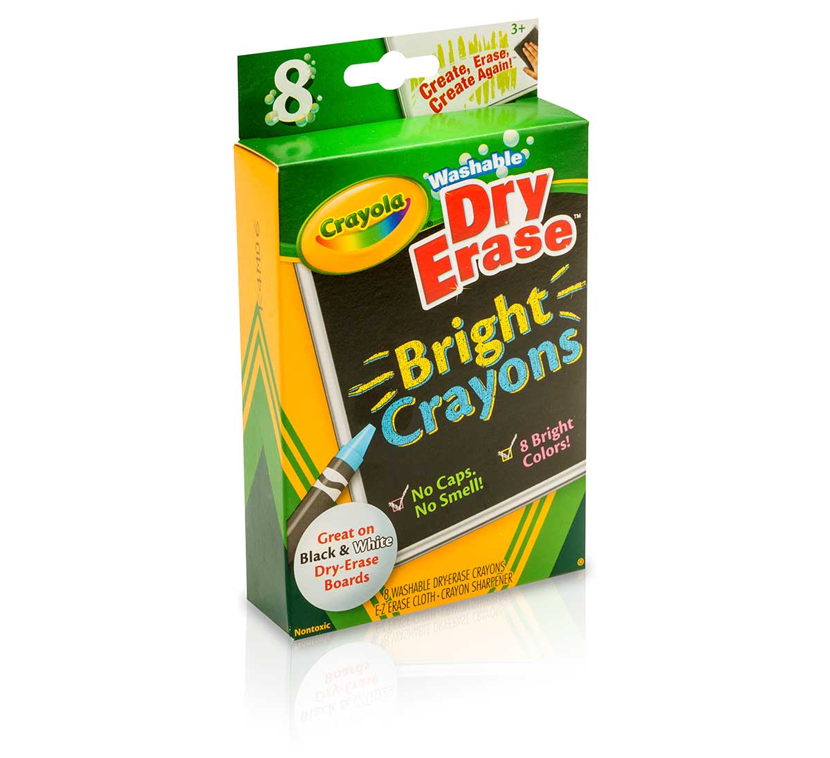 Dry-Erase Bright Crayons