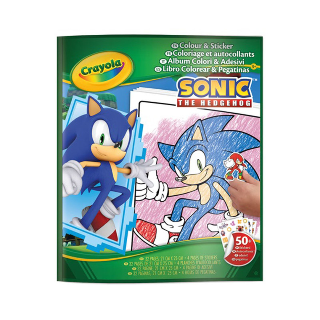 Album Colour & sticker   SonicFront view