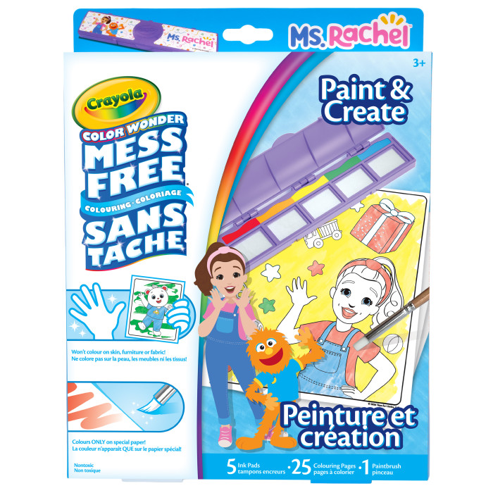 Color Wonder Paint & Create Set - Ms. RachelFront view