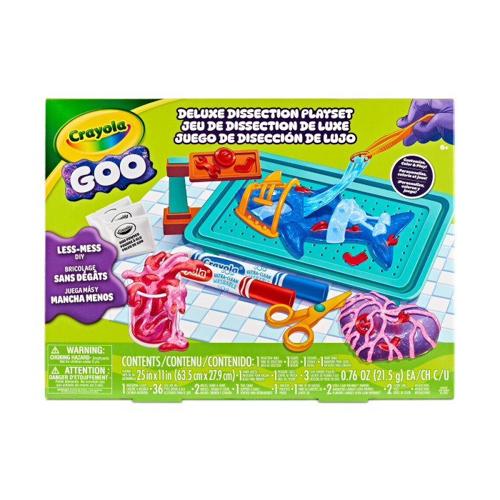 Goo Dissection PlaysetFront view